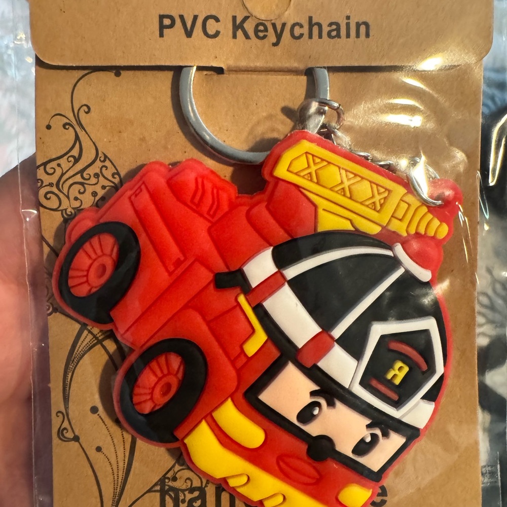 Colorful Red and Blue Cartoon Keychains - Picture 8 of 16